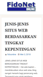 Mobile Screenshot of fido-online.com